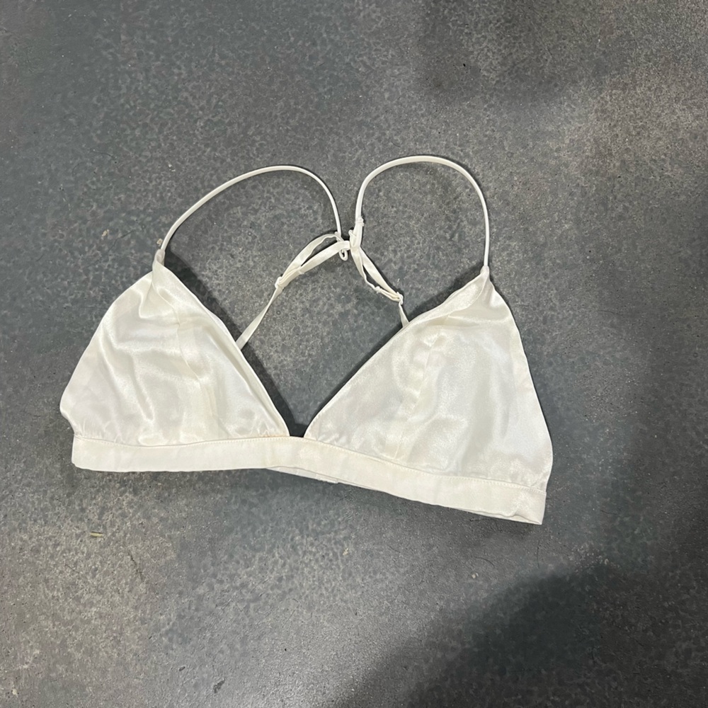 Silk bralette